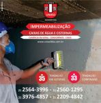 Impermeabilização de caixa dágua e cisterna no Rio de Janeiro