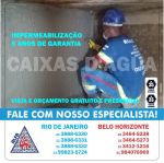 Impermeabilização de Caixa Dágua - Nova Friburgo