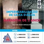Impermeabilização para caixas de água eou cisternas no Rio