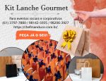 Kit Lanche Gourmet - Para eventos sociais e corporativos