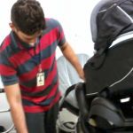 Lavanderia para carrinhos de bebê