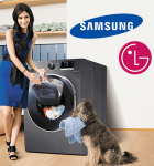  Lg e Samsung assistência para máquina de lavar roupas