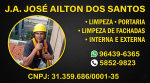 Limpeza  Portaria  Limpeza de fachadas internas e Externas. 