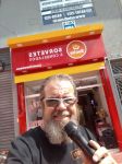 Locutor para porta de loja