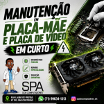Manutenção Em Placa-mãe e Placa De Vídeo Em Curto Em Salvador Ba