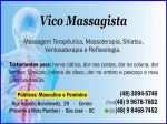 Massagista em São José Sc - Massagem Terapêutica Massoterapia Quiropraxia - São José Sc.