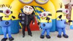 Minions cover personagens vivos festas infantil