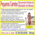 Montador  de moveis em Cosmópolis Artur Nogueira  E.coelho  19 99169-6446 – Whatsapp