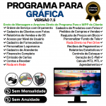 O Programa Ordem de Serviço Gráfica Rápida v7.5 Plus - Fpqsystem