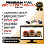 Programa Ordem de Serviço para Oficina Mecânica para Caminhão com Check List  Vendas  Estoque e Financeiro v5.2 Plus - Fpqsystem