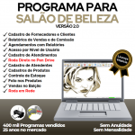 Programa Salão de Beleza e Estética com Agendamento e Vendas v2.0 -  Fpqsystem