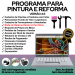 Programa Para Serviços de Pintura e Reforma e Orçamentos  Financeiro V4.6 - Fpqsystem