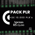 Pack com 10.000 Plrs