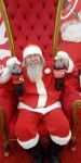 papai noel para ação promocional de natal    papai noel para ação de marketing 