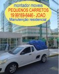 Pequenos carretos de Sao Sebastiao Ilha Bela  para Campinas Paulinia