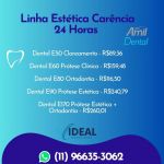 Planos Odonto Amil - Linha Estética carência de 24 horas
