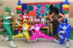 Power Rangers cover personagens vivos