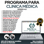 Programa Consultório e Clinica Médica com Agendamento Vendas e Financeiro v4.0 - Fpqsystem