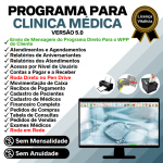 Programa Consultório e Clinica Médica com Agendamento Vendas e Financeiro v5.0  Whatsapp - Fpqsystem