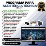 Programa Ordem de Serviço Assistência Técnica Vendas Estoque e Financeiro v7.0 Plus Whatsapp - Fpqsystem
