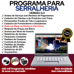 Programa Ordem de Serviço Serralheria com Vendas e Financeiro v4.3