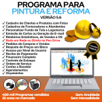 Programa Os Serviços de Pintura e Reforma com Vendas Financeiro e Estatística v5.6 Plus - Fpqsystem