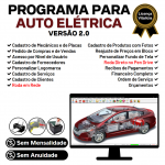 Programa para Autoelétrico  Ordem de Serviço Vendas e Financeiro v2.0 - Fpqsystem