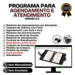 Programa para Cadastro de Clientes Agendamento e Atendimento v2.0 - Fpqsystem