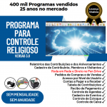 Programa para Controle Religioso Cadastro de Membros Carteirinha e Financeiro v3.0 - Fpqsystem