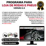 Programa para Loja de Rodas e Pneus com Vendas e Financeiro v2.0 - Fpqsystem