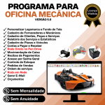Programa para Oficina Mecânica com Check List  Vendas e Financeiro v5.0 - Fpqsystem