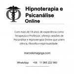 Psicanálise e Hipnoterapia Online