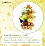 Raposos floricultura Cesta de café da manhã  Buquê de rosas cesta de flores arranjos coroa de flores