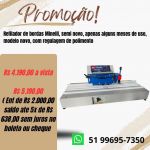 Refiladora de bordas Minelli usada 