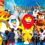 Rei Leao cover turma personagens vivos festa infantil