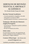 Revisão e tradução de textos acadêmicos