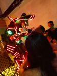 Robo Tequileiro casamento evento robos de led show