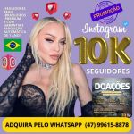 Seguidores para Instagram Brasileiros Reais com Reposição de 1 ano.