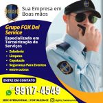 Serviço de Zeladoria Asg Vigia Capatazia Eventos e para Empresas.