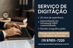 Serviços de Digitação Profissional