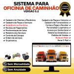 Sistema Ordem de Serviço para Oficina Mecânica para Caminhão com Check List Vendas Estoque e Financeiro v5.2 Plus - Fpqsystem