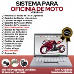 Sistema Ordem de Serviço para Oficina Mecânica para Motos com Vendas Estoque e Financeiro v4.1 - Fpqsystem