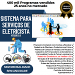 Sistema Os Serviços de Eletricista com Vendas Financeiro e Estatística v5.6 Plus - Fpqsystem