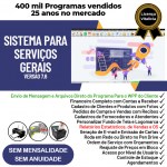 Sistema Os Serviços Gerais com Vendas Financeiro e Estatísticas v7.6 Plus - Fpqsystem