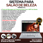 Sistema para Salão de Beleza Agendamento Financeiro v5.0 Plus  Whatsapp - Fpqsystem