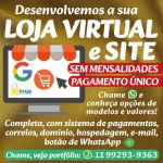 Site e Lojas Virtuais Completos Personalizados