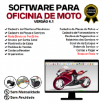 Software Ordem de Serviço para Oficina Mecânica para Motos com Vendas Estoque e Financeiro v4.1 - Fpqsystem