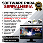 Software Ordem de Serviço Serralheria com Vendas e Financeiro v4.3