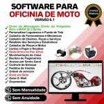 Software Os Oficina Mecânica Moto com Check List Vendas Estoque e Financeiro v6.1 Plus  Whatsapp - Fpqsystem