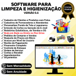 Software Os Serviços de Limpeza e Higienização com Vendas Financeiro e Estatística v5.6 Plus - Fpqsystem